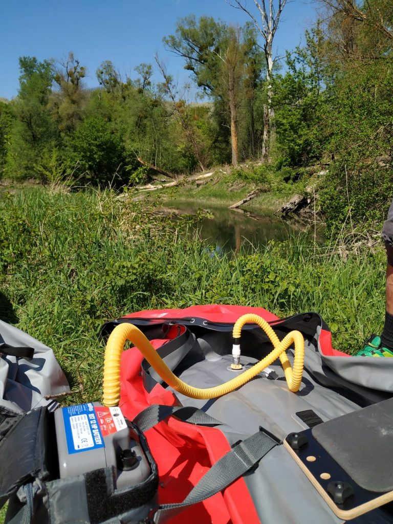 Vorbereitungen zur Bootstour