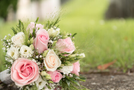 Professionelles Hochzeitsfoto Brautpaar in Heiligenkreuz, fotografiert von Bestshot-Photography