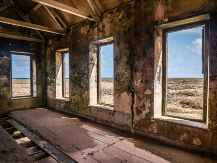 curacao leuchturm blick nach draußen