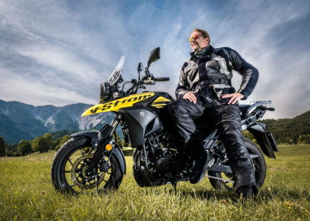 Suzuki V-Strom Fahrerportrait